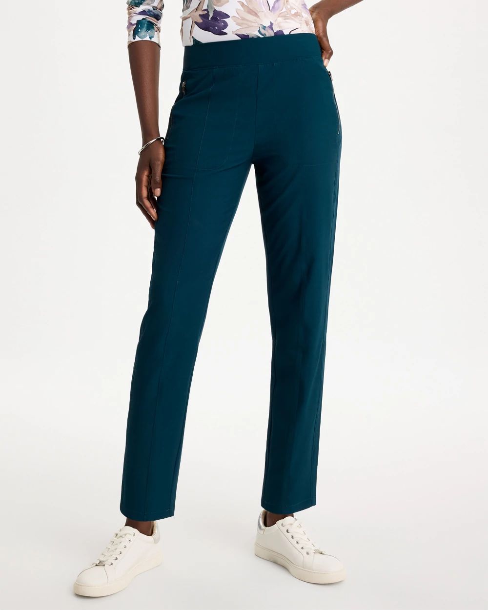 Zenergy® Ripstop Pull-On Tapered Ankle Pants | Chico's